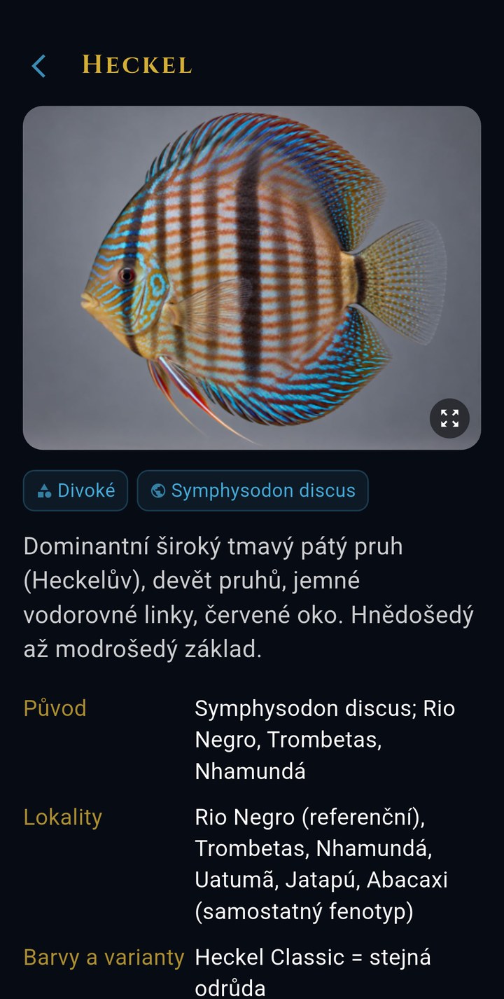 Discus AquaBook: katalog terčovců